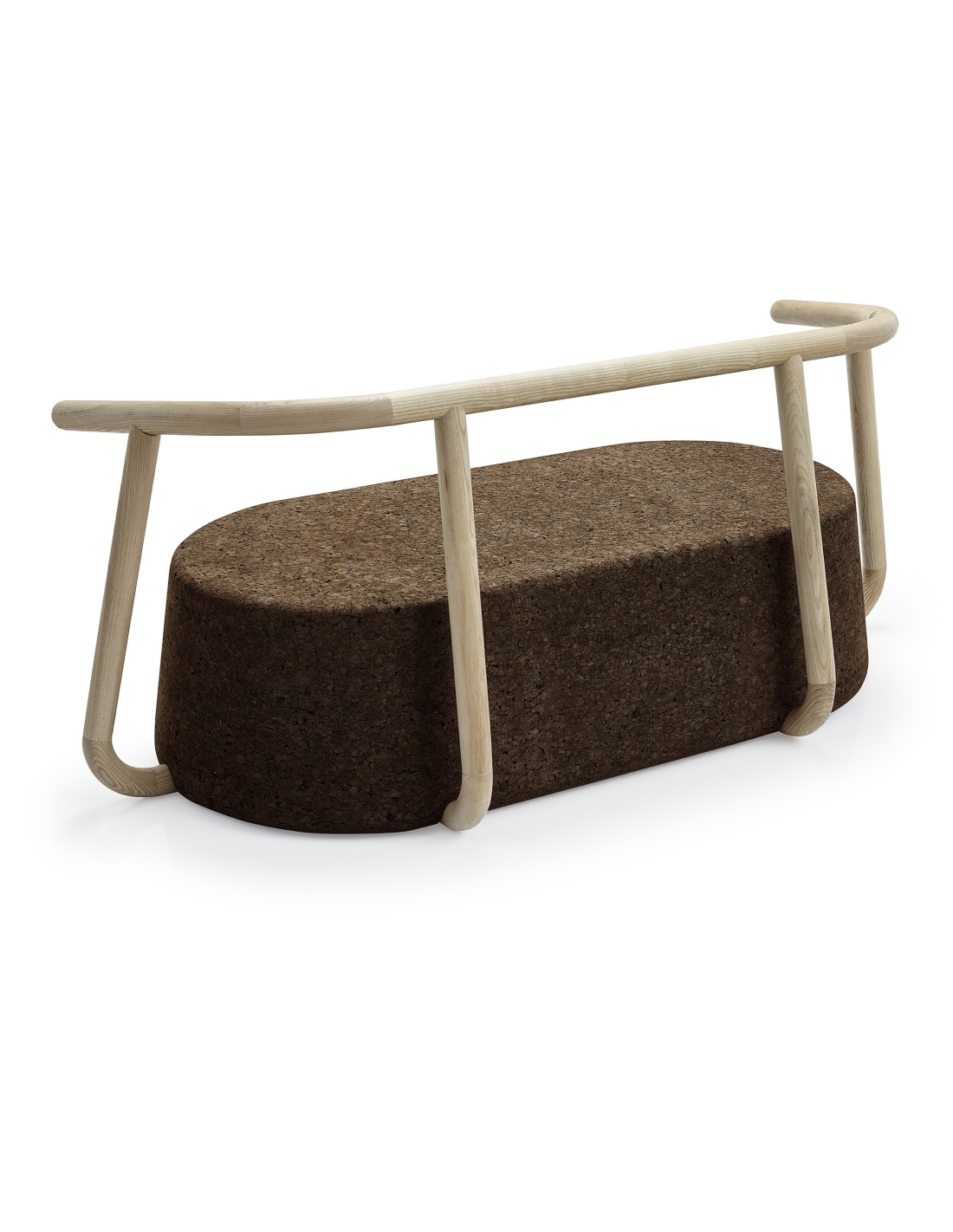 Banc Tv Bois Noir : Mobilier > Bancsofa Design Ypsilon En Liège Noir Naturel Et Bois Banc Tv Bois Noir : Mobilier > Bancsofa Design Ypsilon En Liège Noir Naturel Et Bois