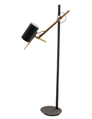 Lampe à poser Liseuse Scantling avec double bras articulé en bois par  Mathias Hahn - Marset