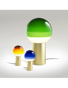 Lampe à poser Dipping Light LED en laiton par Jordi Canudas - Marset 2