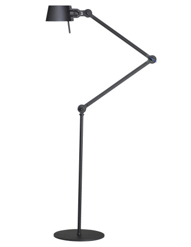 Lampadaire industriel Bolt petit avec deux bras articulé par Anton de Groof X Tonone