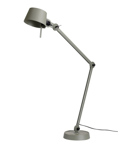 Lampe argentée double articulation