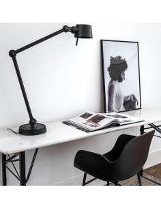 Lampe à poser Bolt avec deux bras articulés en métal par Anton de Groof X Tonone 2