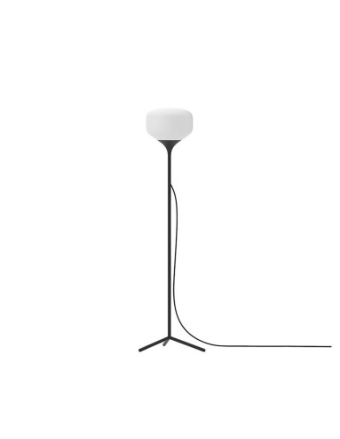 Lampadaire AWA 145cm en acier et verre soufflé par Lena Billmeier et David Baur X TEO