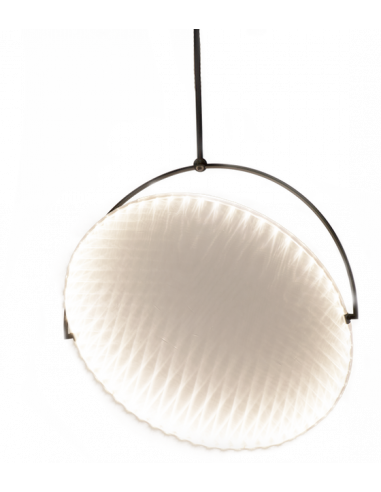 Suspension Kepler LED en polycarbonate par Cohda x Innermost