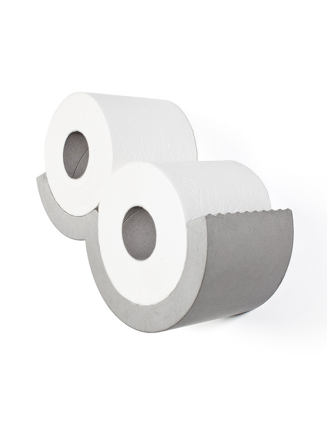 Support étagère béton à papier toilette Cloud