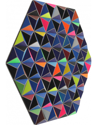 Tableau tridimensionnel DIS-2 Topographie avec 288 triangles par Sebastian Welzel