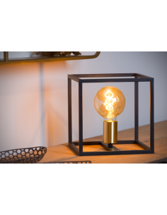 Lampe à poser Cage en métal... 2