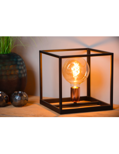 Lampe à poser Cage en métal... 2
