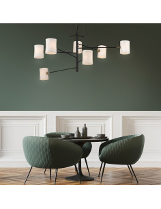 Lustre Large en verre... 2