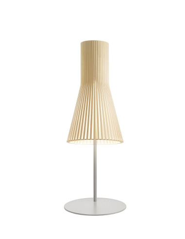 Lampe à poser au design scandinave 4220 en bois naturel