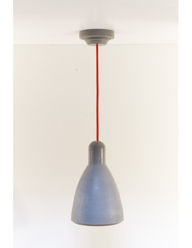 Suspension design en béton gris Model 1 par Seenlight style industriel