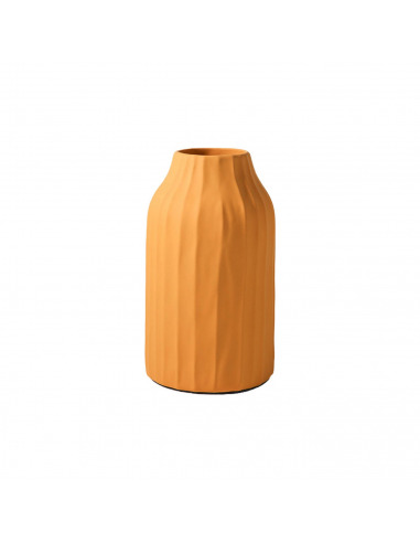 Vase Korinthos curry en céramique au design vintage par Pavao Studio