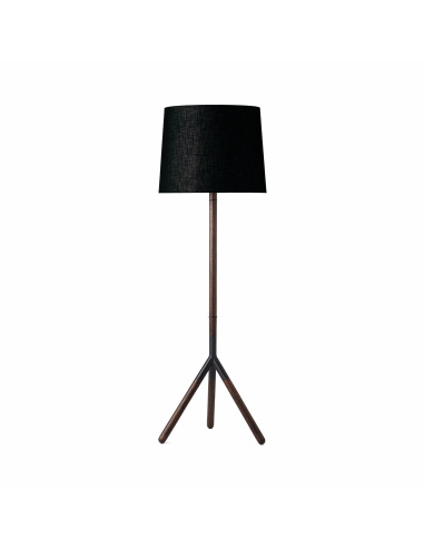 Lampadaire design Lathe Lamp en bois de chêne au design scandinave