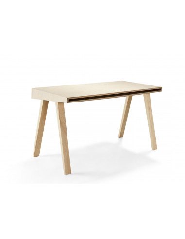 Bureau 4.9 version 2 tiroirs en bois au design scandinave par Marius Valaitis x Emko