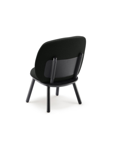 Fauteuil Naïve Low Chair en camira au design scandinave par etc.etc. x Emko
