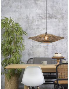 Suspension Bali Ø87 cm en Bambou naturel au design naturel par Good & Mojo 2