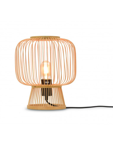 Lampe a poser Cango en Bambou naturel au design naturel par Good & Mojo