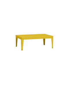 Table basse rectangulaire Zef par Luc Jozancy x Matière grise