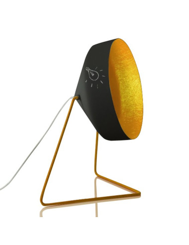 Lampadaire Cyrcus F lavagna avec effet tableau noir personnalisable