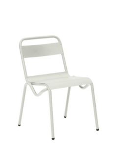 Chaise Anglet en acier au...