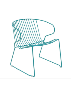 Fauteuil Bolonia en acier...