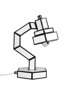 Lampe a poser Cut & Paste en carton 100% recyclé par Annebet Philips x Seletti