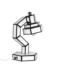 Lampe a poser Cut & Paste en carton 100% recyclé par Annebet Philips x Seletti 2