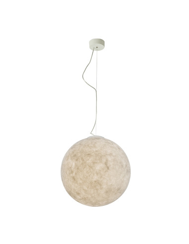 Suspension lune au design original et moderne Luna en Nebulite par Inesartdesign