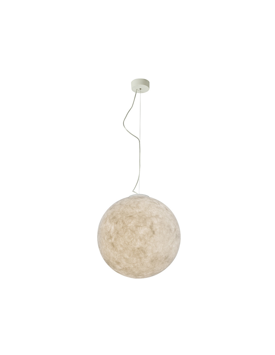Suspension lune au design original et moderne Luna en Nebulite par  Inesartdesign