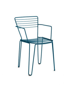 Fauteuil Menorca en acier...