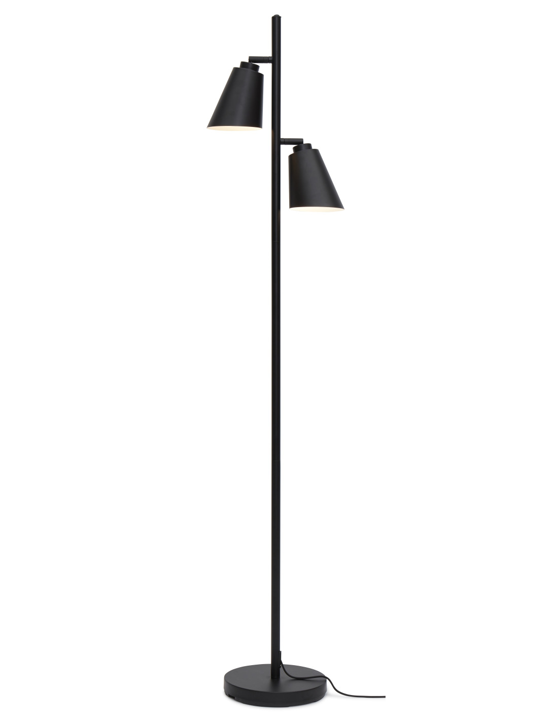 Lampadaire de salon design à 3 pieds métal/plastique - Zuiver