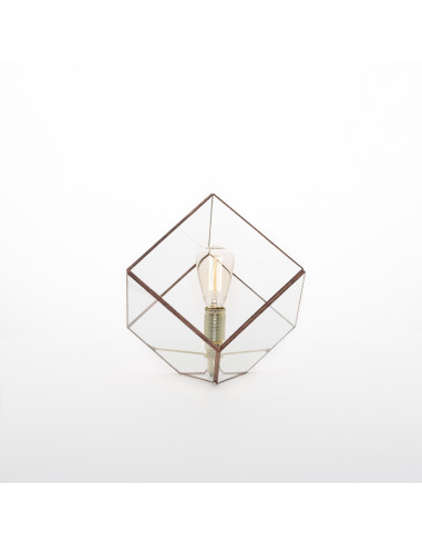 Lampe à poser géométrique Liv au design minimaliste et vintage