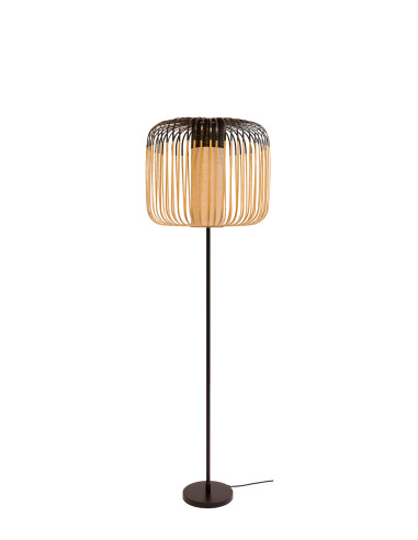 Lampadaire Bamboo 1 light en bambou au design naturel par Arik Levy x Forestier