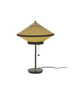 Lampe à poser Cymbal en tissu au design chic par Jette Scheib x Forestier
