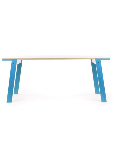 Table Flat L (2m) en bois au design contemporain