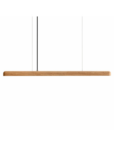 Suspension Nyx LED en bois au design scandinave par IUMI Design