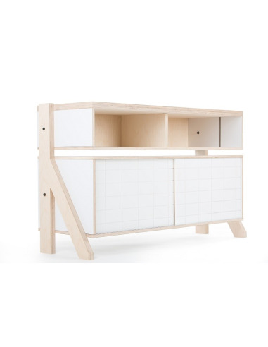 Buffet design Frame 02 M (1m15) au style contemporain et moderne