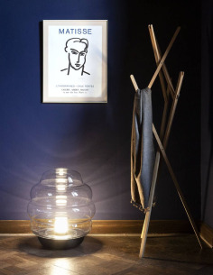 Lampe à poser Blimp en cristal soufflé par Big Game x Bomma 2