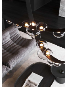 Suspension Dew Drops en cuir vegan par Boris Klimek x Bomma 2