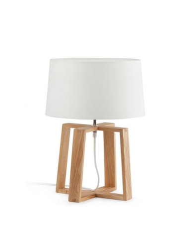 Lampe à poser KIA en bois au design scandinave et moderne