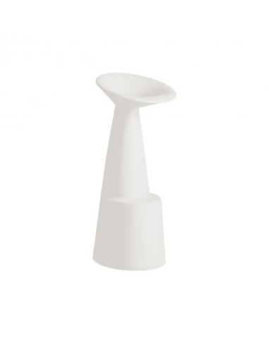 Tabouret de bar Voilà en polyéthylène Blanc_Otoko Design