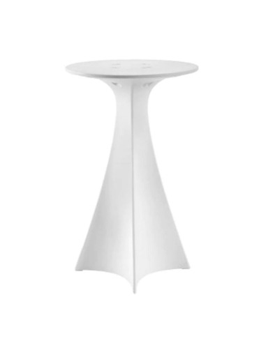 Table Jet en polyéthylène par Karim Rashid blanc
