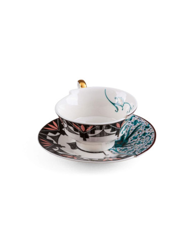 Tasse à thé hybride Aspero en porcelaine par CTRLZACK x Seletti
