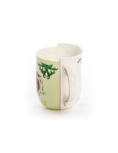Mug hybride Anastasia en porcelaine par CTRLZACK x Seletti