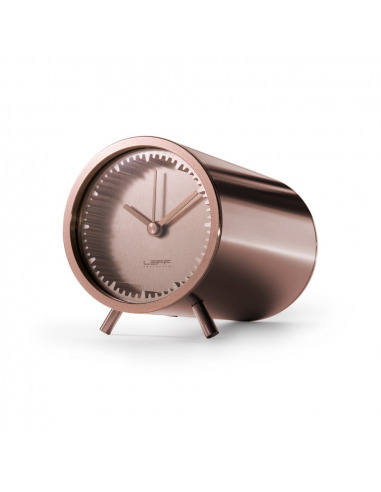 Horloge Tube clock en cuivre par Piet Hein Eek