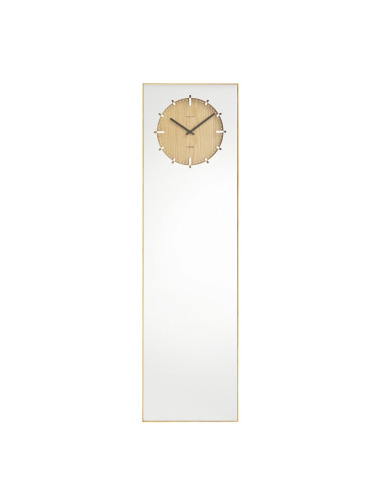 Horloge miroir Inverse natural par Richard Hutten