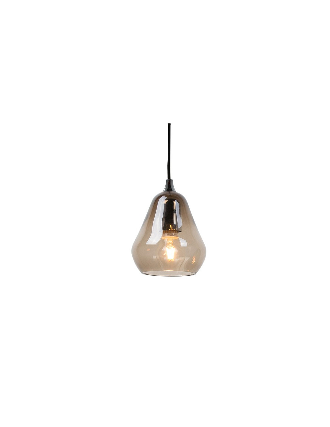Suspension vintage Core en verre fumé par Innermost Lampadaire, Le vita, blanc, or, LED, 2700k, 570lm, Ø20cm