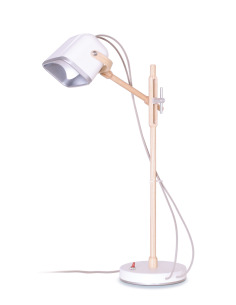 Lampe à poser vintage MOB en bois par Swabdesign