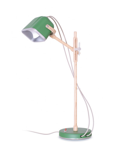 Lampe à poser vintage MOB en bois par Swabdesign