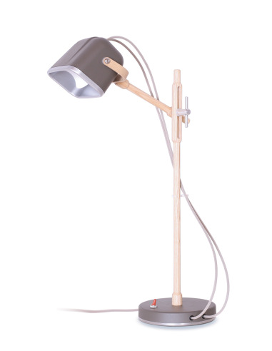 Lampe à poser vintage MOB en bois par Swabdesign
